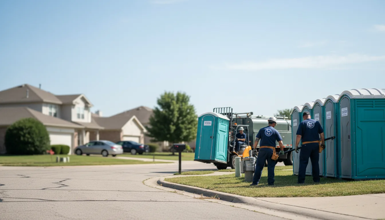 Porta Potty Rental in Sturgis, MI near me